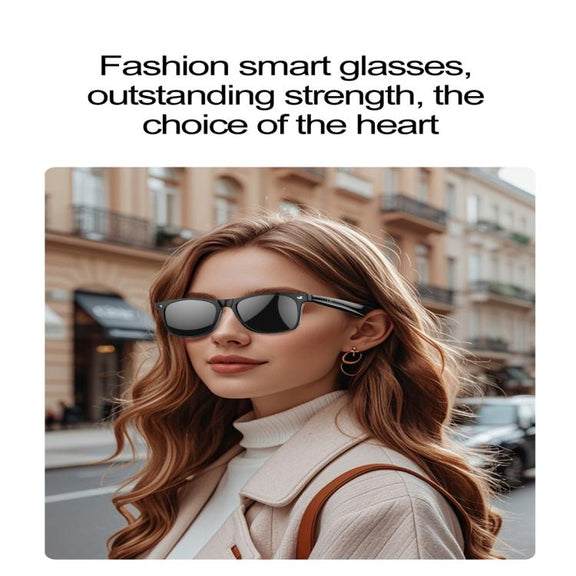 W100 Smart Glasses, Support AI Conversation / AI Intelligent Translation / Bluetooth Call(White)