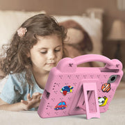 For Alldocube iPlay 60 Mini Pro Handle Kickstand Children EVA Shockproof Tablet Case(Pink)