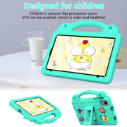 For Alldocube iPlay 60 Mini Pro Handle Kickstand Children EVA Shockproof Tablet Case(Mint Green)