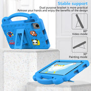 For Alldocube iPlay 60 Mini Pro Handle Kickstand Children EVA Shockproof Tablet Case(Sky Blue)