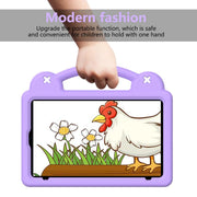 For Alldocube iPlay 60 Mini Pro Handle Kickstand Children EVA Shockproof Tablet Case(Light Purple)