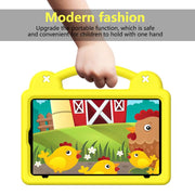 For Alldocube iPlay 60 Mini Pro Handle Kickstand Children EVA Shockproof Tablet Case(Yellow)
