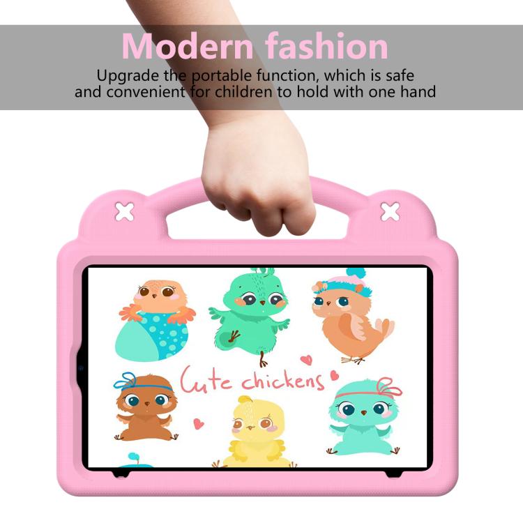 For Alldocube iPlay Mini 2 2024 Handle Kickstand Children EVA Shockproof Tablet Case(Pink)