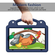 For Alldocube iPlay Mini 2 2024 Handle Kickstand Children EVA Shockproof Tablet Case(Navy Blue)
