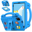 For NEC Lavie Tab T11 T1155 2024 Handle Kickstand Children EVA Shockproof Tablet Case(Sky Blue) - Others by PMC TechLife | Online Shopping South Africa | PMC TechLife | Buy Now Pay Later Mobicred