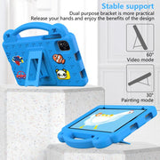 For NEC Lavie Tab T11 T1155 2024 Handle Kickstand Children EVA Shockproof Tablet Case(Sky Blue)