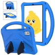 For NEC Lavie Tab T9 9 inch 2024 EVA Shockproof Tablet Case with Holder(Blue) - Others by PMC TechLife | Online Shopping South Africa | PMC TechLife | Buy Now Pay Later Mobicred