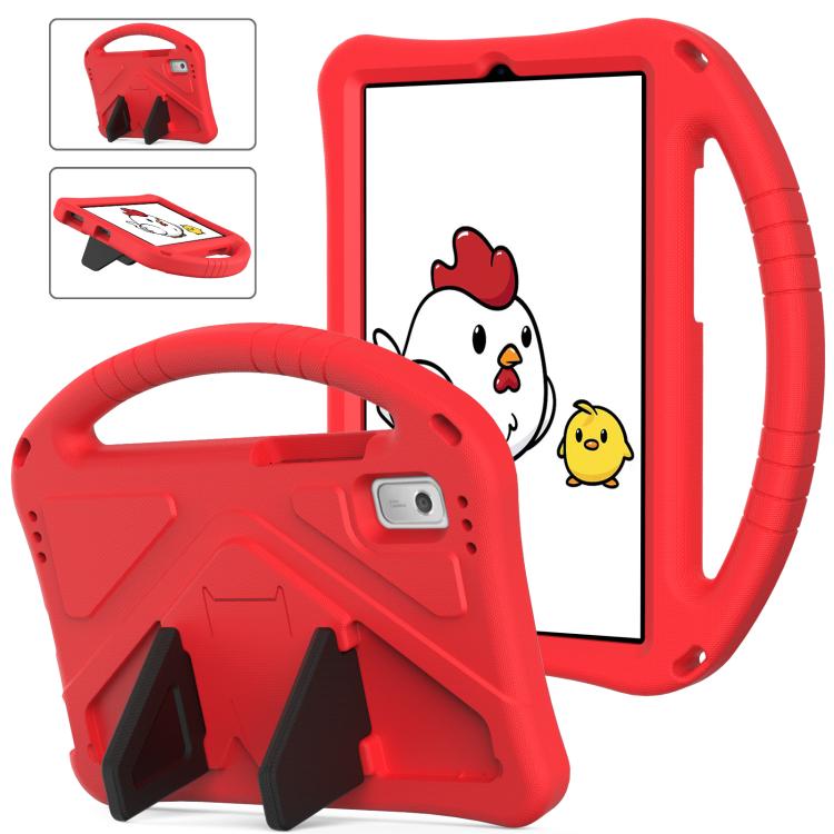 For NEC Lavie Tab T9 9 inch 2024 EVA Shockproof Tablet Case with Holder(Red)