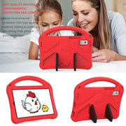For NEC Lavie Tab T9 9 inch 2024 EVA Shockproof Tablet Case with Holder(Red)