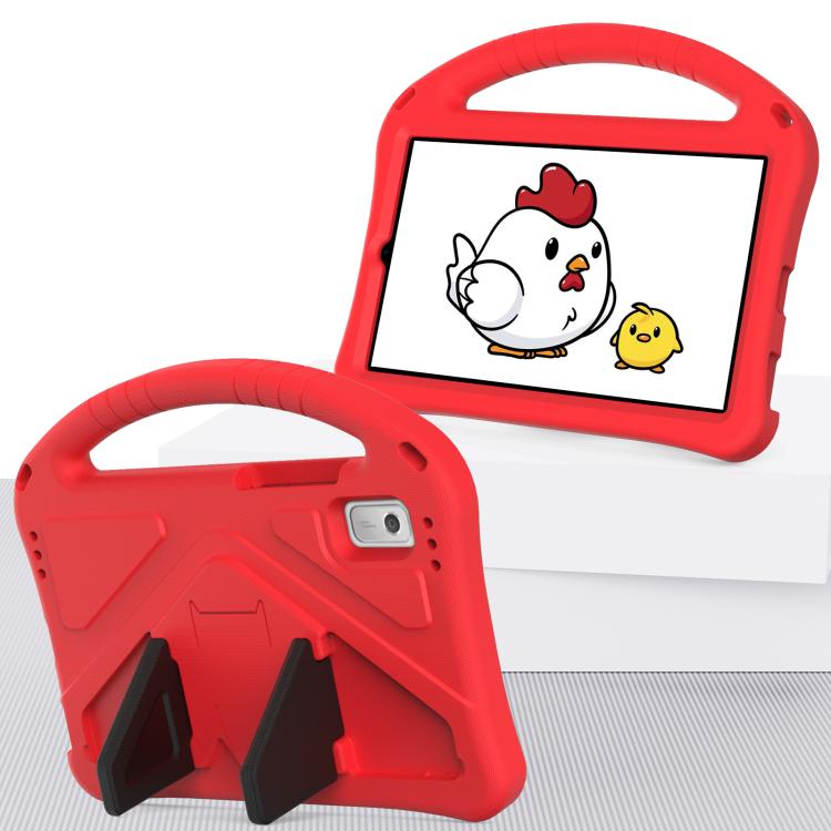 For NEC Lavie Tab T9 9 inch 2024 EVA Shockproof Tablet Case with Holder(Red)