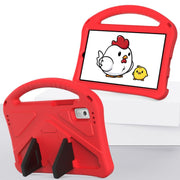 For NEC Lavie Tab T9 9 inch 2024 EVA Shockproof Tablet Case with Holder(Red)