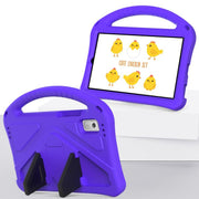 For NEC Lavie Tab T9 9 inch 2024 EVA Shockproof Tablet Case with Holder(Purple)