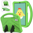 For NEC Lavie Tab T9 9 inch 2024 EVA Shockproof Tablet Case with Holder(Green) - Others by PMC TechLife | Online Shopping South Africa | PMC TechLife | Buy Now Pay Later Mobicred