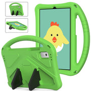 For NEC Lavie Tab T9 9 inch 2024 EVA Shockproof Tablet Case with Holder(Green)