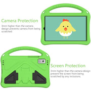 For NEC Lavie Tab T9 9 inch 2024 EVA Shockproof Tablet Case with Holder(Green)