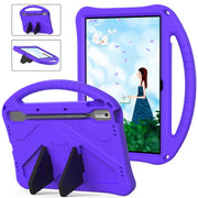 For NEC Lavie Tab T11 T1195  EVA Shockproof Tablet Case with Holder(Purple)
