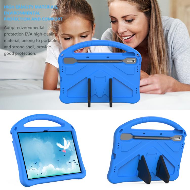 For NEC Lavie Tab T11  T1175FAS EVA Shockproof Tablet Case with Holder(Blue)