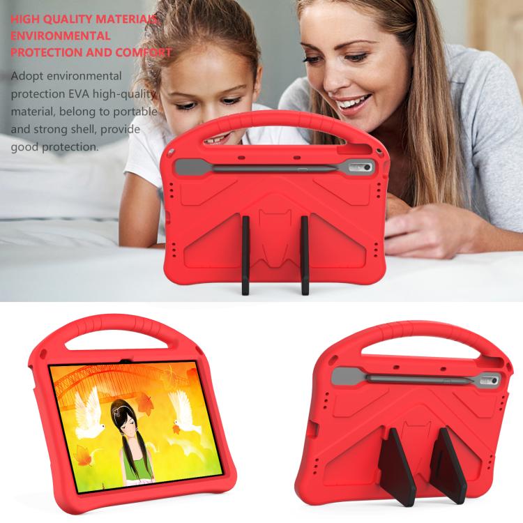 For NEC Lavie Tab T11  T1175FAS EVA Shockproof Tablet Case with Holder(Red)