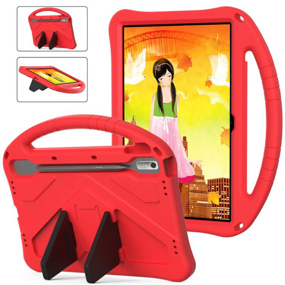 For NEC Lavie Tab T11  T1175FAS EVA Shockproof Tablet Case with Holder(Red)