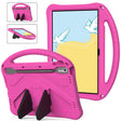 For NEC Lavie Tab T11  T1175FAS EVA Shockproof Tablet Case with Holder(Rose Red) - Others by PMC TechLife | Online Shopping South Africa | PMC TechLife | Buy Now Pay Later Mobicred