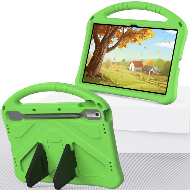 For NEC Lavie Tab T11  T1175FAS EVA Shockproof Tablet Case with Holder(Green)