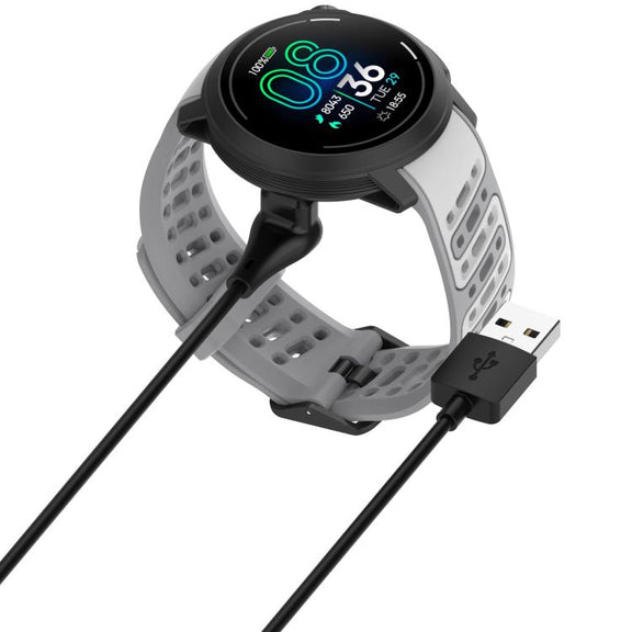 For COROS PACE Pro USB Interface Smart Watch Charging Cable, Length: 1m(Black)