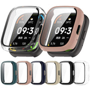 For Lexin Watch 3 Tempered Film Integrated PC Watch Protective Case(Ivory White)