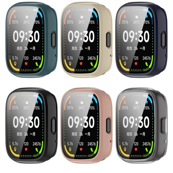For Lexin Watch 3 Tempered Film Integrated PC Watch Protective Case(Transparent)