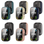 For Lexin Watch 3 Tempered Film Integrated PC Watch Protective Case(Transparent)
