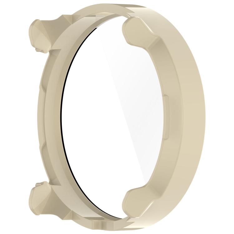 For Suunto Vertical Tempered Film Integrated PC Watch Protective Case(Ivory White)