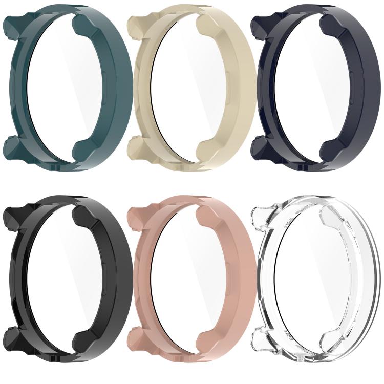 For Suunto Vertical Tempered Film Integrated PC Watch Protective Case(Cherry Pink)