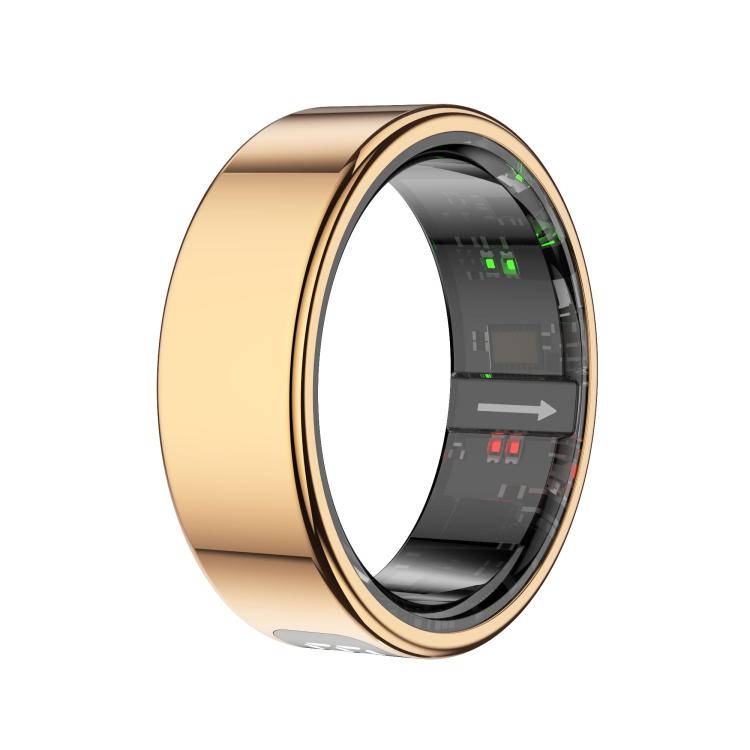 R11 SIZE 9 Smart Ring, Support Heart Rate / Blood Oxygen / Sleep / Multiple Sports Modes(Rose Gold)
