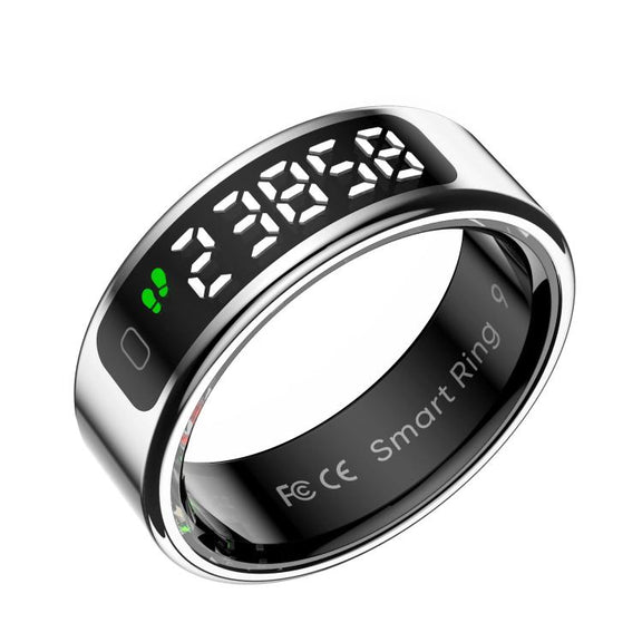 R11 SIZE 10 Smart Ring, Support Heart Rate / Blood Oxygen / Sleep / Multiple Sports Modes(Silver)