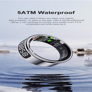 R11 SIZE 12 Smart Ring, Support Heart Rate / Blood Oxygen / Sleep / Multiple Sports Modes(Black)