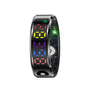 R12 SIZE 8 Smart Ring, Support Heart Rate / Blood Oxygen / Sleep / Multiple Sports Modes(Black)