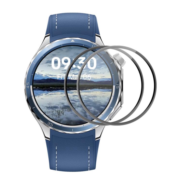 For OPPO Watch X2 2pcs ENKAY 3D Full Coverage Soft PC Edge PMMA HD Screen Film