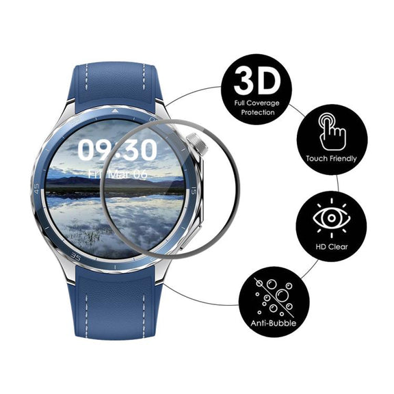 For OPPO Watch X2 2pcs ENKAY 3D Full Coverage Soft PC Edge PMMA HD Screen Film