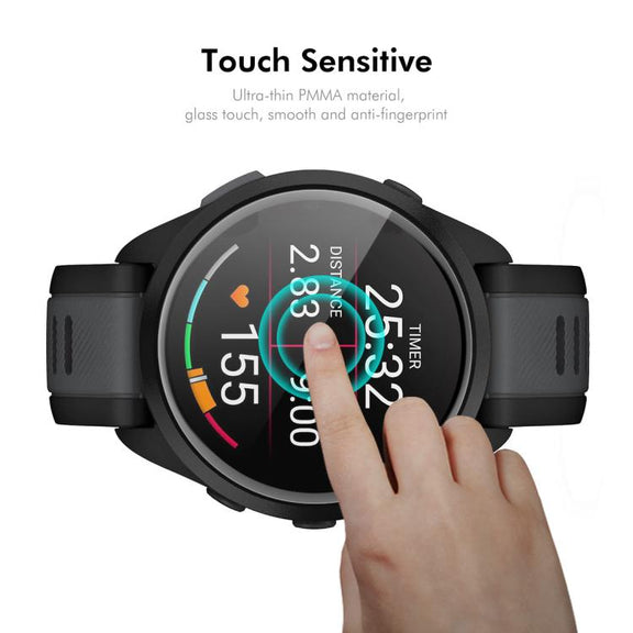 For OPPO Watch X2 2pcs ENKAY 3D Full Coverage Soft PC Edge PMMA HD Screen Film
