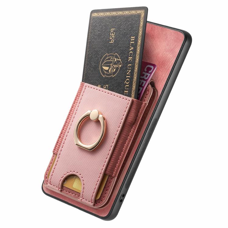 For Google Pixel 9a Retro Splitable Magnetic Stand Card Bag Leather Phone Case(Pink)