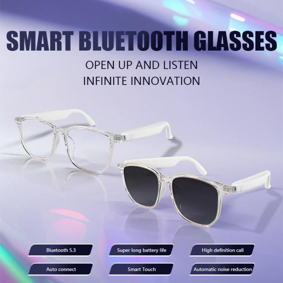 GS03 Smart Glasses, Support AI Smart Chip / Outdoor Sports / Bluetooth Call / Remote Control Photography(Black)