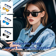 GS05 Smart Glasses, Support AI Smart Chip / Bluetooth Call / Remote Control Photography(Orange)