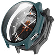 For OPPO Watch X2 Tempered Film Integrated PC Watch Protective Case(Pine Green) - Watch Case by PMC TechLife | Online Shopping South Africa | PMC TechLife | Buy Now Pay Later Mobicred