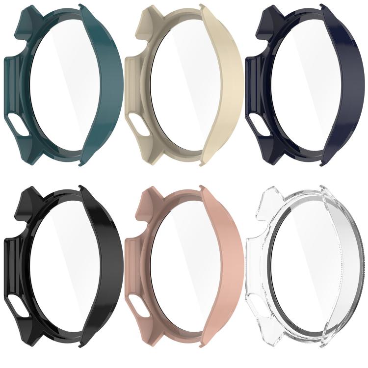For OPPO Watch X2 Tempered Film Integrated PC Watch Protective Case(Black)
