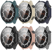 For OPPO Watch X2 Tempered Film Integrated PC Watch Protective Case(Black)