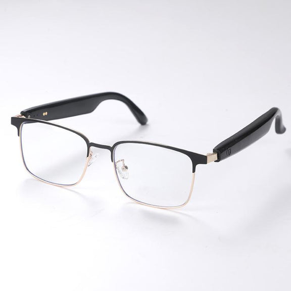 GS06 Smart Glasses, Support AI Smart Chip / Bluetooth Call / Outdoor Sports(Gold)