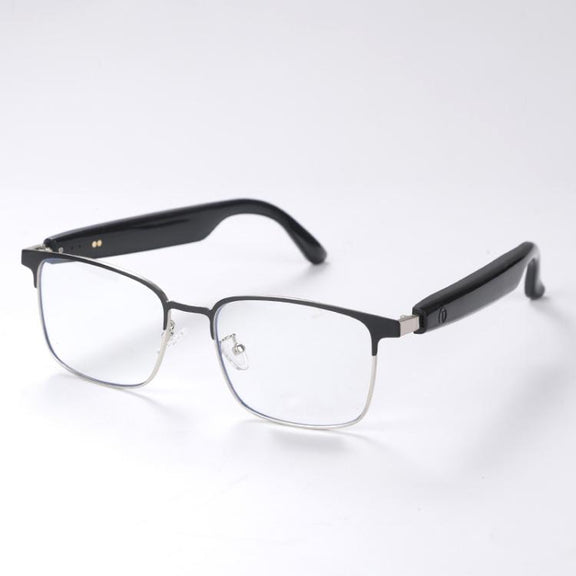 GS06 Smart Glasses, Support AI Smart Chip / Bluetooth Call / Outdoor Sports(Silver)