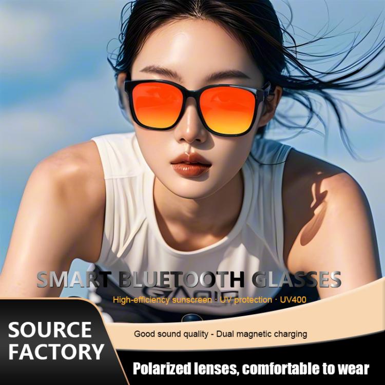 GS08 Smart Glasses, Support AI Smart Chip / Bluetooth Call / Smart Driving Navigatiion(Black)