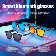 GS08 Smart Glasses, Support AI Smart Chip / Bluetooth Call / Smart Driving Navigatiion(Orange)