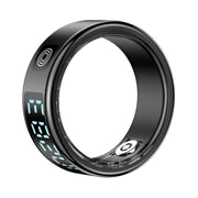 SR08 SIZE 9 Smart Ring, Support Hand Gestures Control / Wellness Tracking / Multiple Sports Modes(Black)