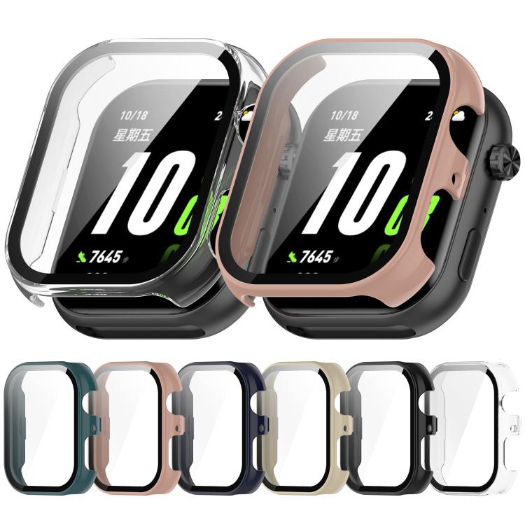 For Honor ROSSINI 2i Tempered Film Integrated PC Watch Protective Case(Cherry Pink)